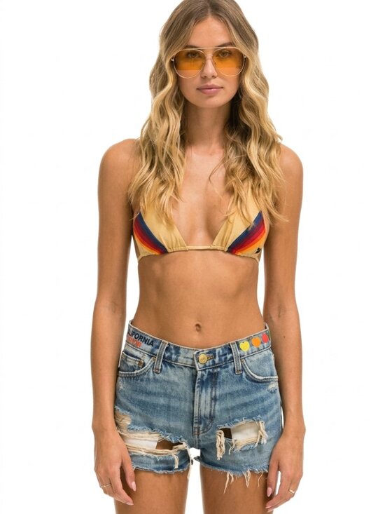 Aviator Nation Pants - Aviator Nation Rocker Cali Lover Heart Jean Shorts Mid Rise Cowgirl Cutoff 25